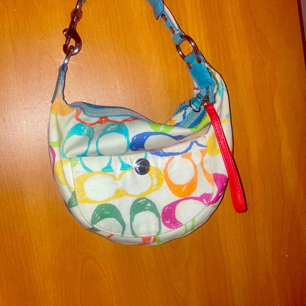Used Rare Colorful Coach small